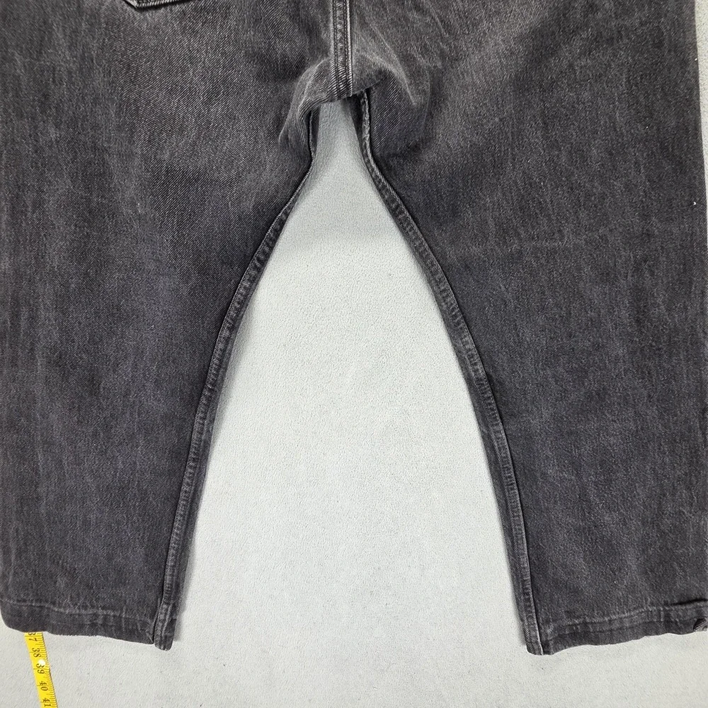 Vintage Levis 501 Jeans Mens Black Straight Made In USA‎ Button Fly Fits 30x24